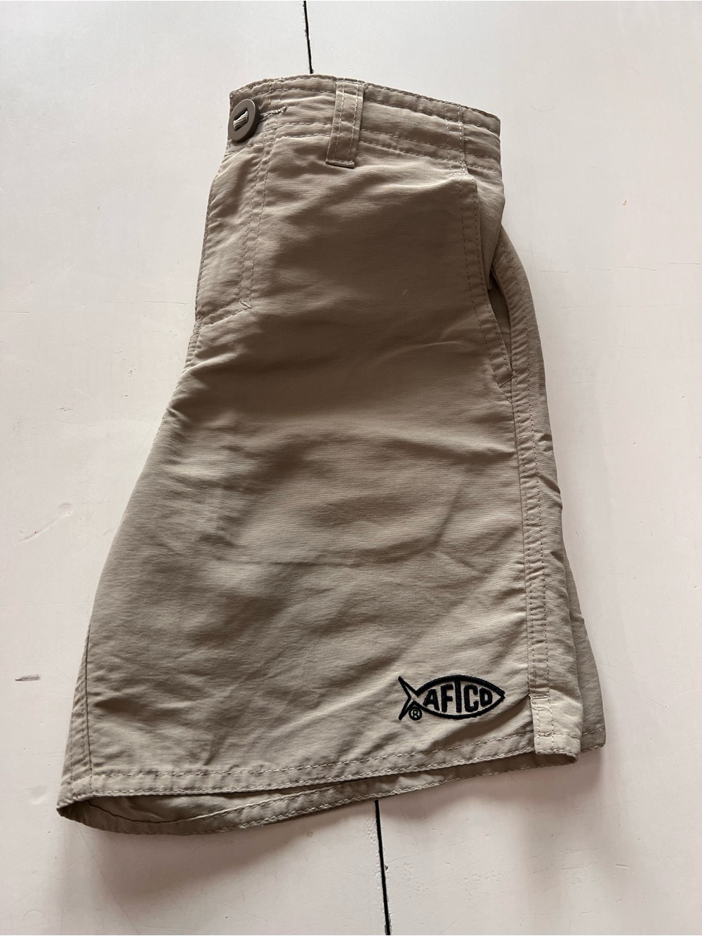 AFTCO Kids Tan Shorts Size 24